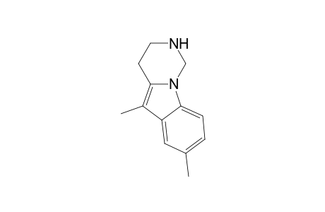 5,7-Dimethyl-1,2,3,4-tetrahydropyrimido(1,6-a)indole