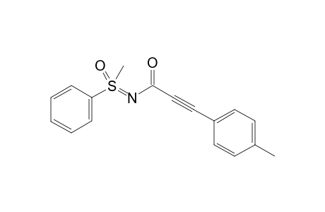 N-[Methyl(oxo)(phenyl)-lamda6-sulfaneylidene]-3-(p-tolyl)propiolamide