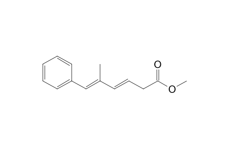 Methyl (E,E)-5-Methyl-6-phenylhexa-3,5-dienoate