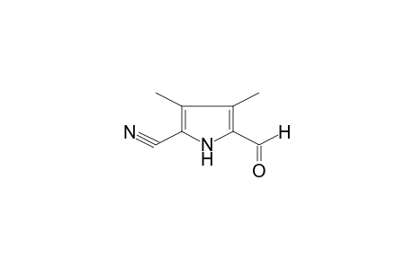 Pyrrole-2-carbonitrile, 5-formyl-3,4-dimethyl-