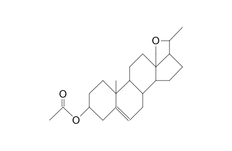 (20R)-18,20-Epoxy-pregn-5-en-3b-yl acetate