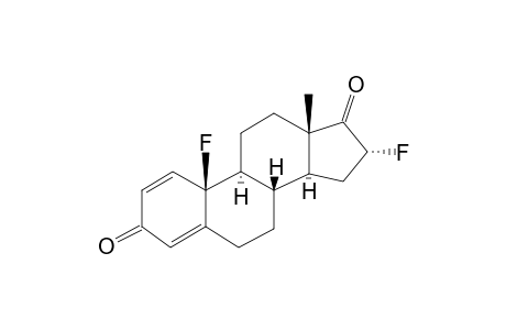 Estra-1,4-diene-3,17-dione, 10,16.alpha.-difluoro-