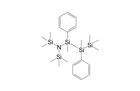 1-[bis(Trimethylsilyl)amino]-1,2-diphenyl-1,2-dimethyl-3,3,3-trimethyl-trisilane