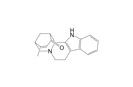 1,5-Methanoazocino[1',2':1,2]pyrido[3,4-b]indol-2(1H)-one, 5,6,8,9,14,14b-hexahydro-4-methyl-, (1.alpha.,5.alpha.,14b.alpha.)-