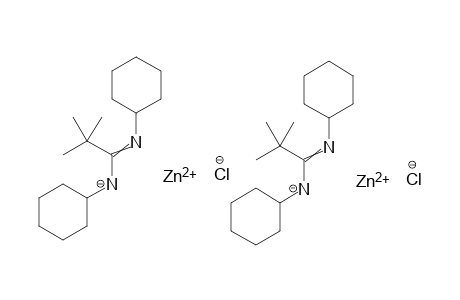 zinc(II) dichloride bis(cyclohexyl(1-(cyclohexylimino)-2,2-dimethylpropyl)amide)