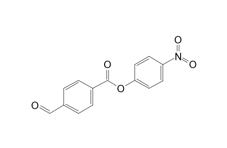 Benzoic acid, 4-formyl-, 4-nitrophenyl(ester)