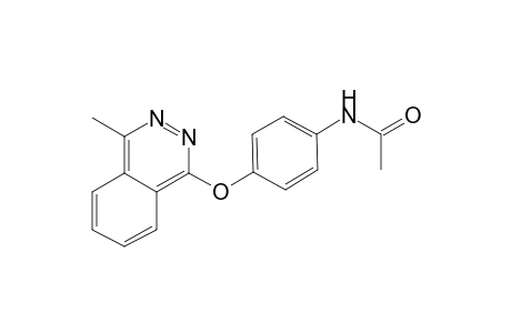 N-(4-[(4-Methyl-1-phthalazinyl)oxy]phenyl)acetamide