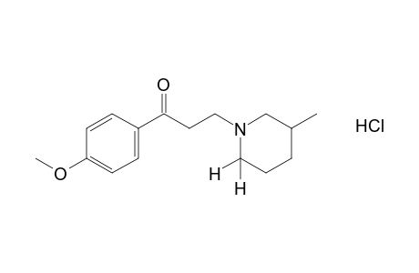 4'-methoxy-3-(3-methylpiperidino)propiophenone, hydrochloride