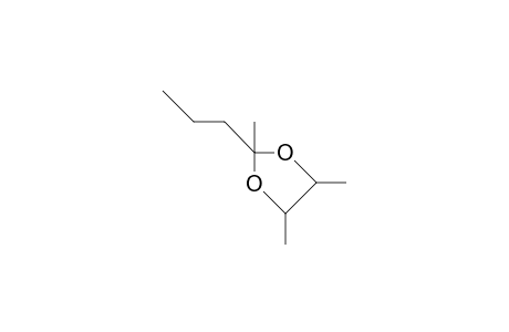 2-Propyl-2,4,5-trimethyl-1,3-dioxolan