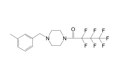 2,2,3,3,4,4,4-Heptafluoro-1-(4-(3-methylbenzyl)piperazin-1-yl)butan-1-one