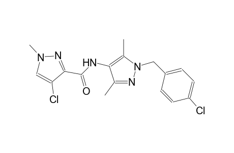 4-chloro-N-[1-(4-chlorobenzyl)-3,5-dimethyl-1H-pyrazol-4-yl]-1-methyl-1H-pyrazole-3-carboxamide