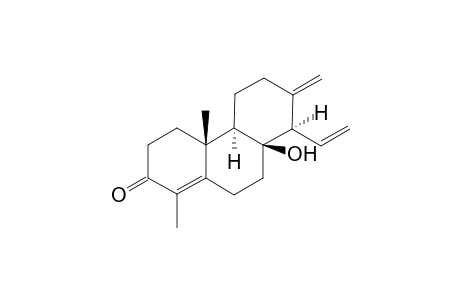 8.beta.-Hydroxy-18-norcleistanth-4(5),13(17),15-trien-3-one