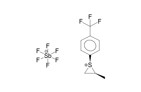 ANTI-S-(4-TRIFLUOROMETHYLPHENYL)-EPISULPHONIOPROPYLENEHEXAFLUOROANTIMONATE