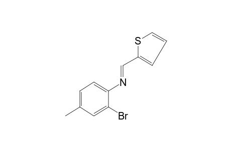 2-bromo-N-(2-thenylidene)-p-toluidine