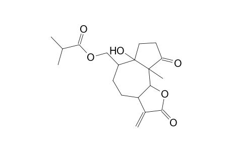 (6a-hydroxy-9a-methyl-3-methylene-2,9-dioxo-4,5,6,7,8,9b-hexahydro-3aH-azuleno[4,5-b]furan-6-yl)methyl 2-methylpropanoate