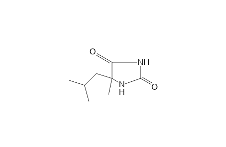 5-isobutyl-5-methylhydantoin