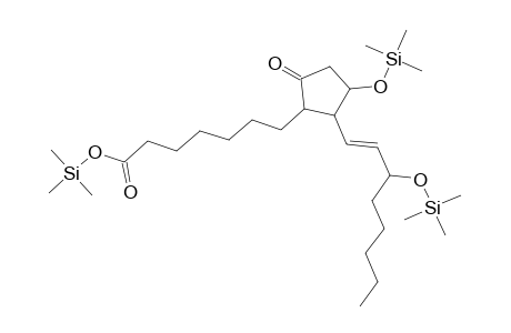 Prost-13-en-1-oic acid <9-oxo-11,15-dihydroxy->, tri-TMS