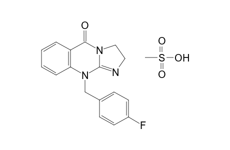 2,10-dihydro-10-(p-fluorobenzyl)imidazo[2,1-b]quinazolin-5(3H) one, methanesulfonate(1:1)