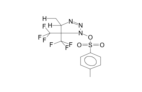 4-METHYL-1-TOSYLOXY-5,5-BIS(TRIFLUOROMETHYL)-DELTA2-TRIAZOLINE-1,2,3