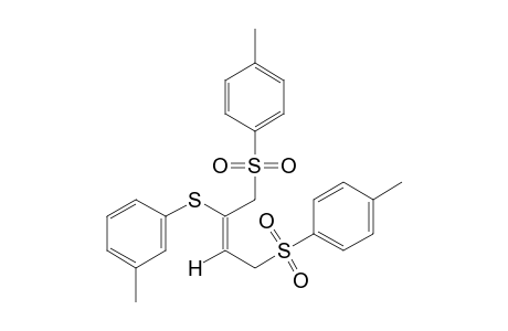 (E)-1,4-bis(p-tolylsulfonyl)-2-(m-tolylthio)-2-butene