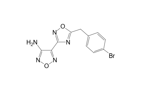 1,2,5-Oxadiazol-3-amine, 4-[5-[(4-bromophenyl)methyl]-1,2,4-oxadiazol-3-yl]-