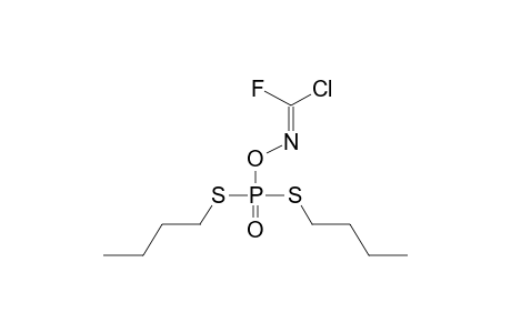 S,S-DIBUTYL-O-FLUOROCHLOROFORMIMINODITHIOPHOSPHATE (ISOMER MIXTURE)