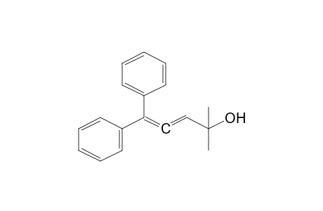 2-Methyl-5,5-diphenyl-3,4-pentadien-2-ol