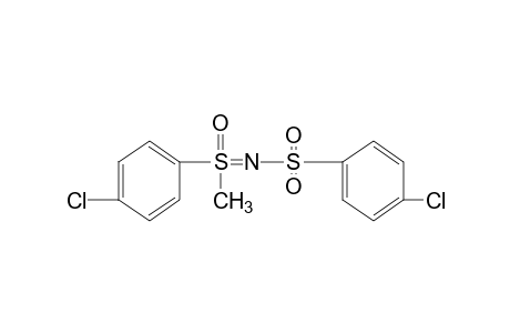 S-(p-chlorophenyl)-N-[(p-chlorophenyl)sulfonyl]-S-methylsulfoximine