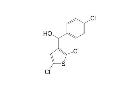 (4-chlorophenyl)(2,5-dichlorothiophen-3-yl)methanol