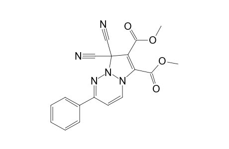 Dimethyl 8,8-Dicyano-2-phenylparazolo[2,1-a][1,2,3]triazine-6,7-dicarboxylate