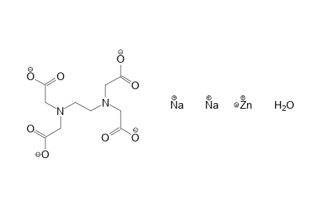 (ethylenedinitrilo)tetraacetic acid, disodium zinc salt, hydrated