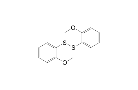 Disulfide, bis(2-methoxyphenyl)