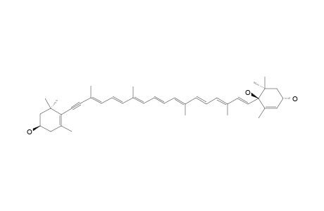 3'-EPIGOBIUSXANTHIN;(3-R,3'-R,6'-R)-7,8-DIDEHYDRO-BETA-EPSILON-CAROTENE-3,3',6'-TRIOL