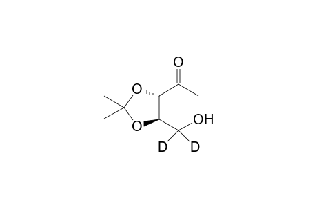 3,4-Isopropylidene-1-deoxy-[5,5-D2]-D-xyluose