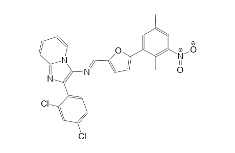 imidazo[1,2-a]pyridin-3-amine, 2-(2,4-dichlorophenyl)-N-[(E)-[5-(2,5-dimethyl-3-nitrophenyl)-2-furanyl]methylidene]-