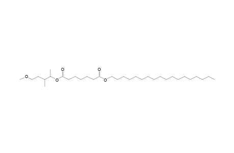 Pimelic acid, 5-methoxy-3-methylpent-2-yl octadecyl ester