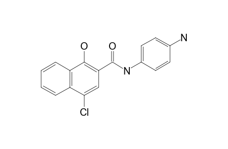 4'-amino-4-chloro-1-hydroxy-2-naphthanilide