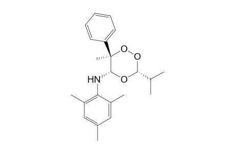 (3R*,5S*,6R*)-3-Isopropyl-5-mesitylamino-6-methyl-6-phenyl-1,2,4-trioxane