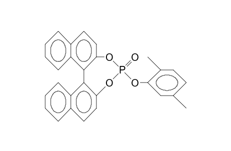 4-(2,5-Dimethyl-phenoxy)-dinaphtho(2,1-D:1',2'-F)(1,3,2)dioxaphosphepin 4-oxide