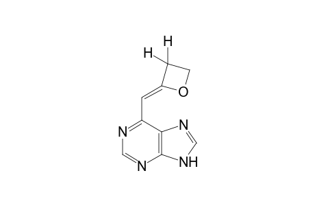 6-[(Z)-2-oxetanylidenemethyl]-7H-purine