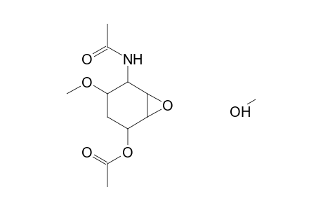 CYCLOHEXANE, 1R-ACETAMIDO-4C-ACETOXY-5,6C-EPOXY-2C,3T-DIMETHOXY-