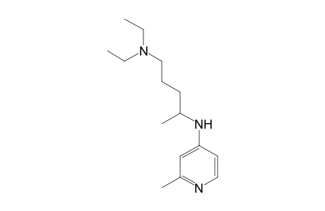 4-[4-Diethylamino-1-methylbutyl]amino-.alpha.-picoline