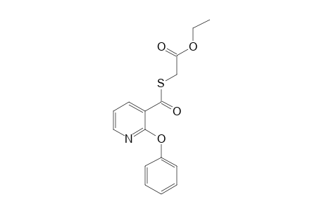 2-phenoxythionicotinic acid, S-(carboxymethyl)ester, ethyl ester