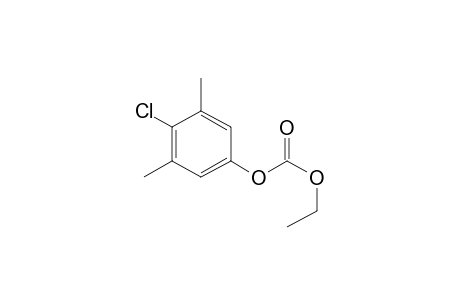 4-Chloro-3,5-dimethylphenol, o-ethoxycarbonyl-