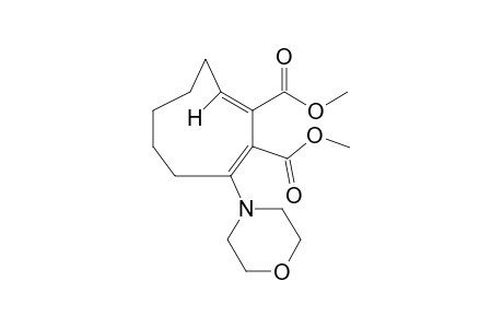 3-morpholino-cis-, trans-2,9-cyclononadiene-1,2-dicarboxylic acid, dimethyl ester