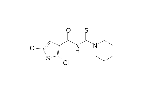 2,5-DICHLORO-N-(PIPERIDIN-1-YLCARBONOTHIOYL)-THIOPHENE-3-CARBOXAMIDE