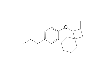 2,2-Dimethyl-1-(4-propyl-phenoxy)-spiro[3.5]nonane