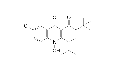 7-chloro-2,4-di-tert-butyl-3,4-dihydro-10-hydroxy-1,9 (2H)-acridandione