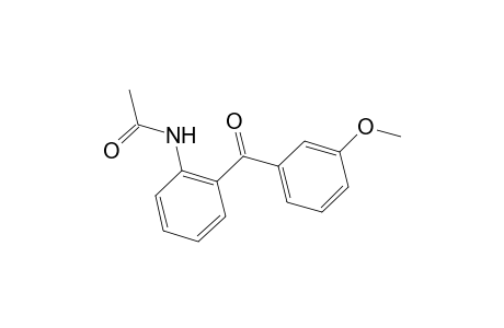 N-(2-m-anisoylphenyl)acetamide