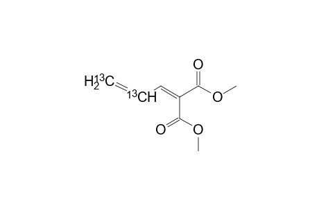 Dimethyl [2,4-di(13C)]but-3-ene-1,1-dicarboxylate